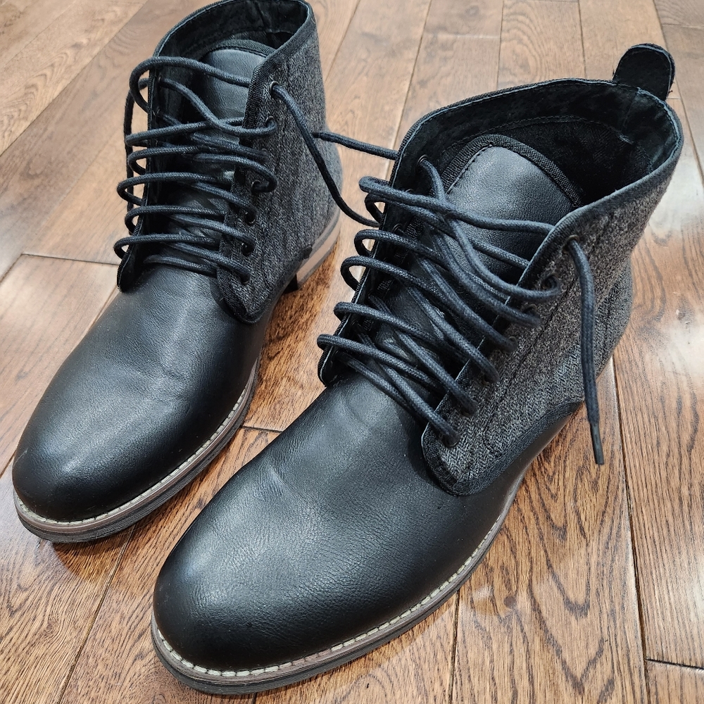 Mens Lace Boots